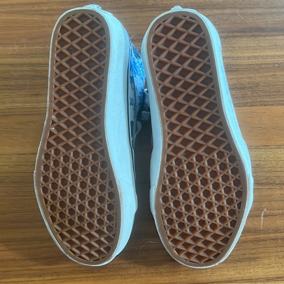 GUV Vans | Sk8-Hi Tapered Floral Blue/White SIZE mens 4, women’s 5.5 - Picture 2 of 4